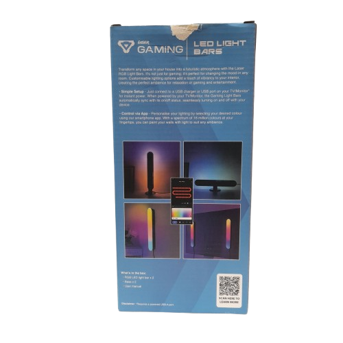 Laser RGB Gaming Light Bar 2 Pack PCO-2PKLB (MR)