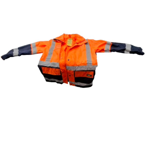 Bisley Hi-Vis Jacket Orange Small (JN)