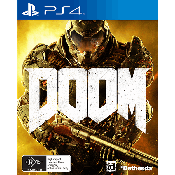 DOOM (preowned) PS4 Game (lel)