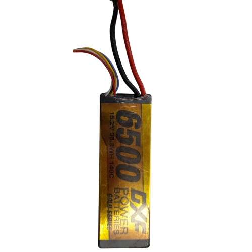 DXF Performa Racing HV-Graphene Lipo 6500 15.2V 140C Battery Golden 5mm for RC Car (MR)