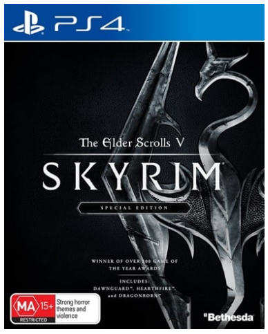 The Elder Scrolls V Skyrim Special Edition Playstation 4 Game Good Condition With manual