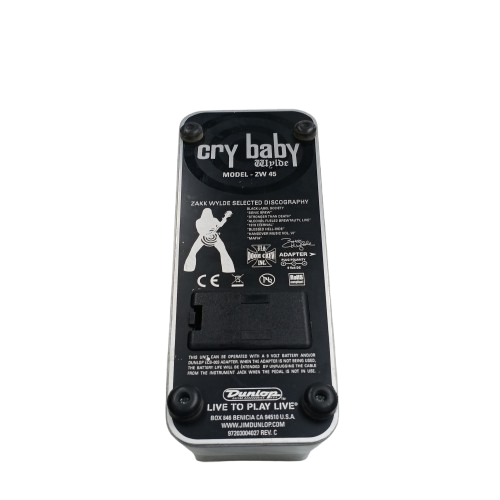Cry Baby Guitar Pedal ZW45 Black (NA 1430008)
