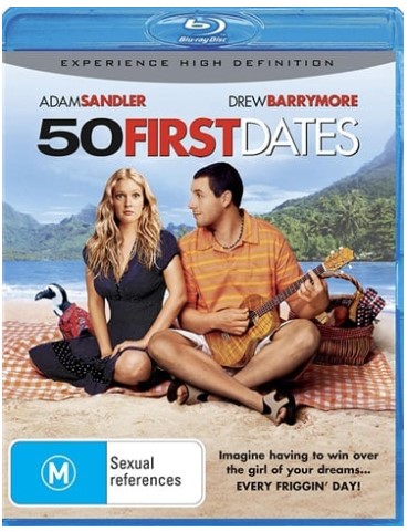 50 First Dates Blu Ray very Good Condition