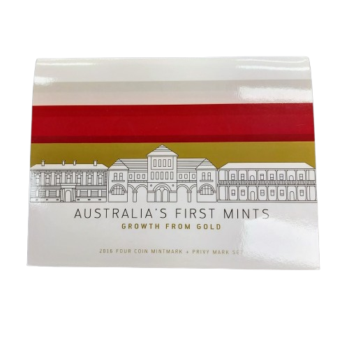 Australia’s First Mints Growth From Gold 2016 Four Coin Mintmark + Privy Mark Set