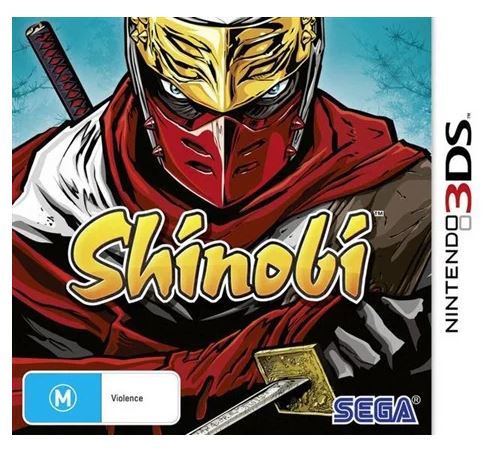 Nintendo 3DS Shinobi, Good Condition, With Case + Manual