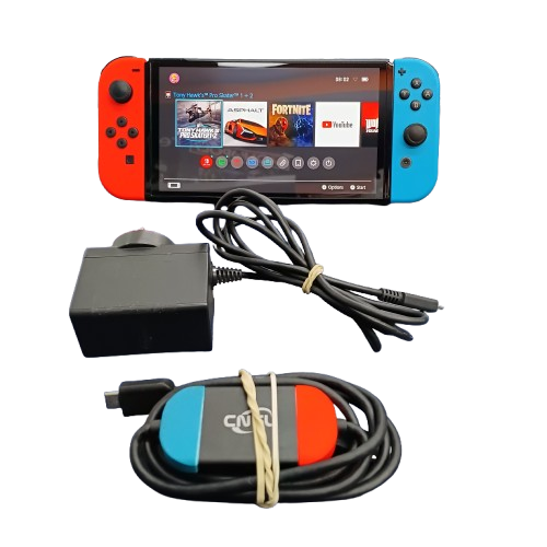 Nintendo Switch OLED Model Red And Blue HEG-001 (1419354) (CP)