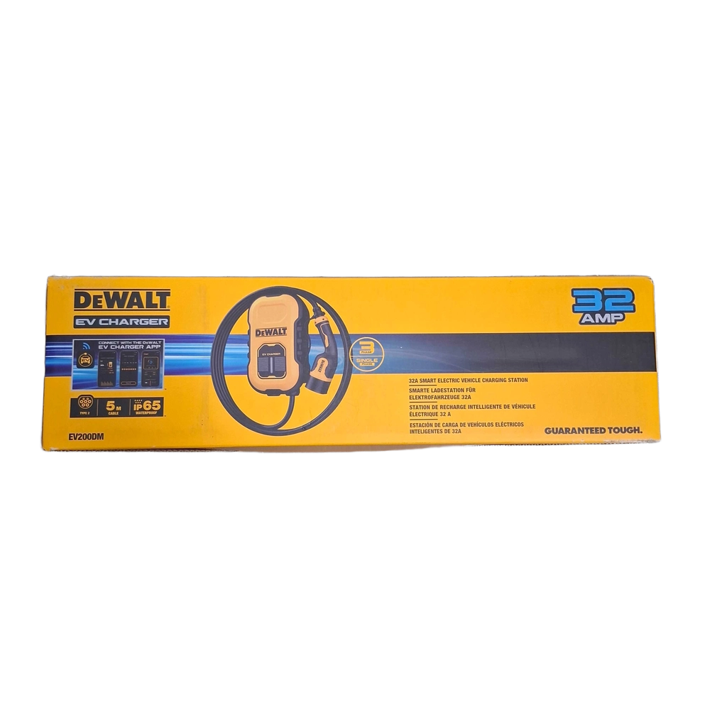 Dewalt EV Charger EV200DM Yellow In Box + Manual (1425432)