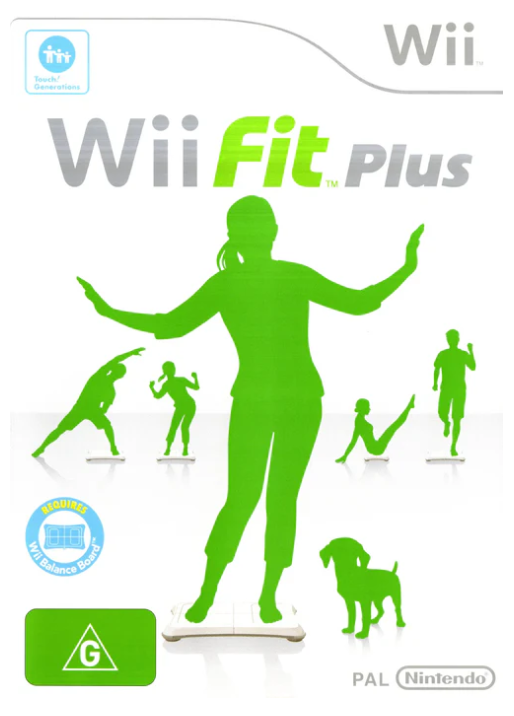 Wii Fit Plus Wii Game Very Good Condition With Manual