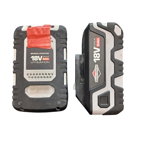 Briggs and Stratton 18V 5.0AH Battery 2 Pack