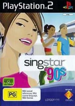 Singstar 90s PlayStation 2 Game Working Condition with Case and Manual (MR)