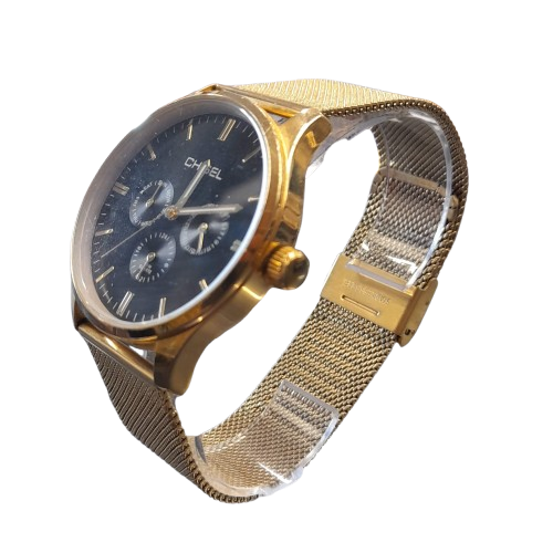 Chisel Men’s Gold Tone Watch (GE)