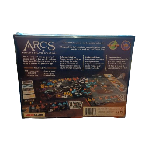 Arcs Conflict  and Collapse In The Reach Board Game ( LE )