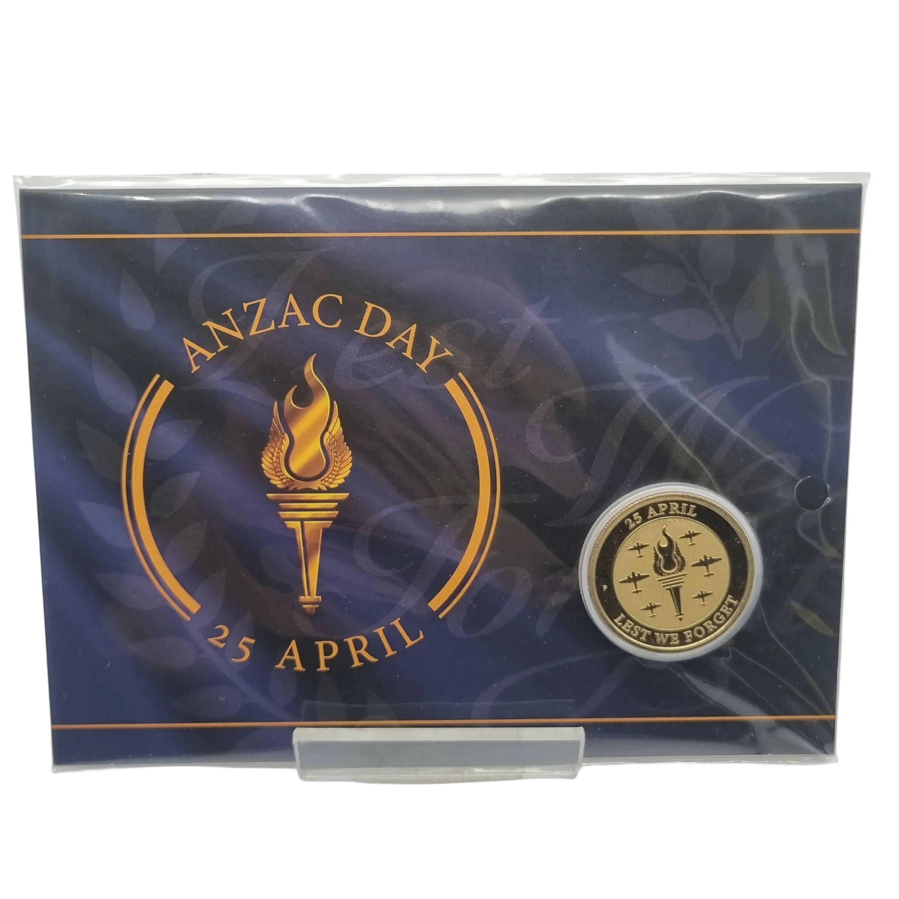 Anzac Day 2021 $1 Coin In Card