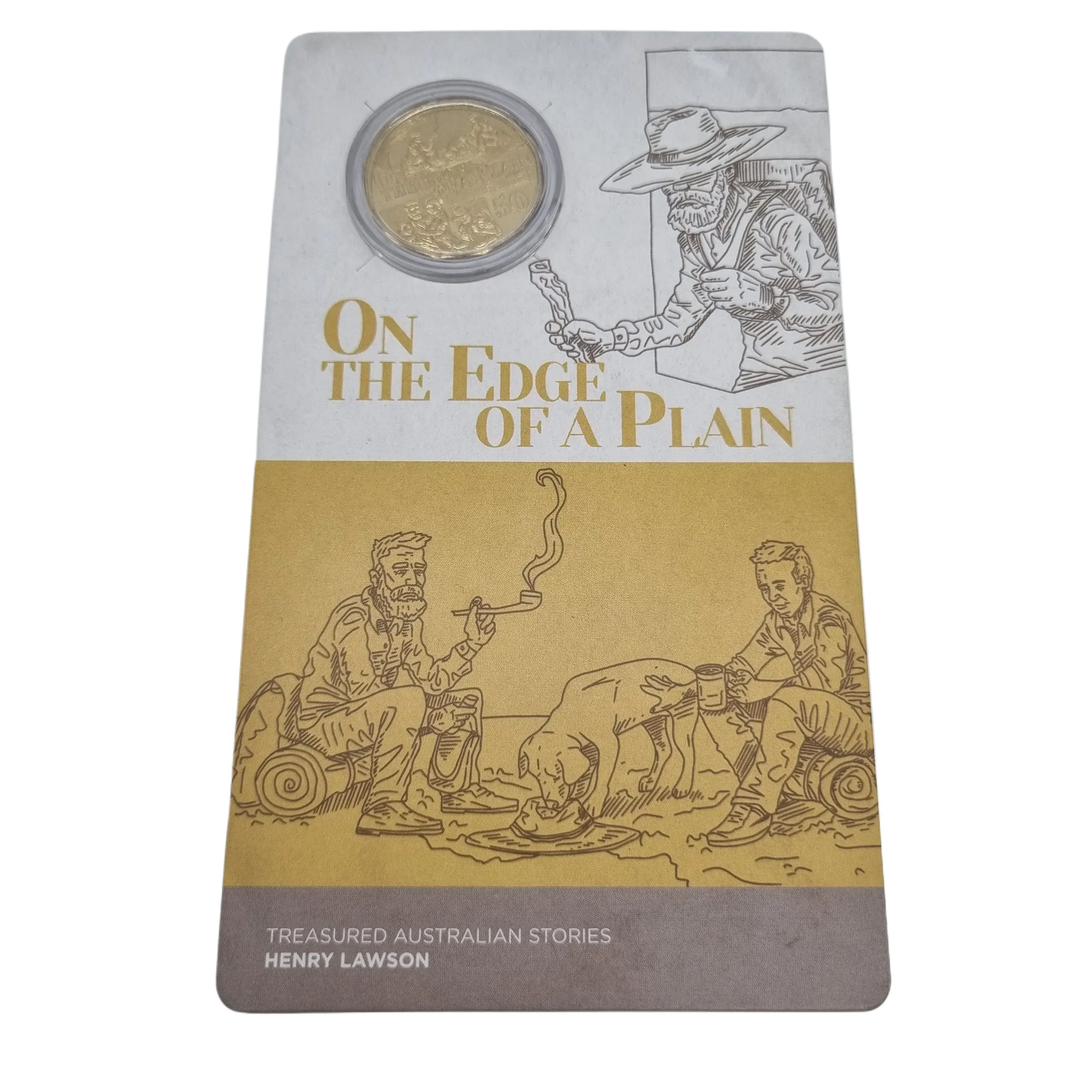 Royal Australian Mint – Henry Lawson On the Edge of Plain 2022 50 Cent Uncirculated Coin