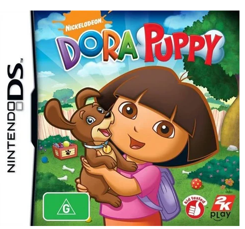 Dora Puppy Ninteno DS Game Good Condition With Manual