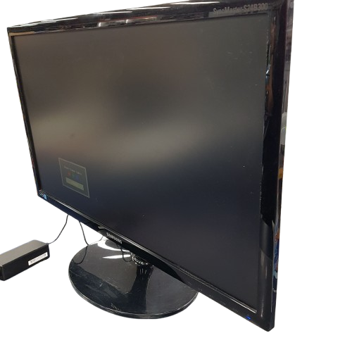 Samsung Monitor S24B3000H Black With Power Cord **Pick Up Only**