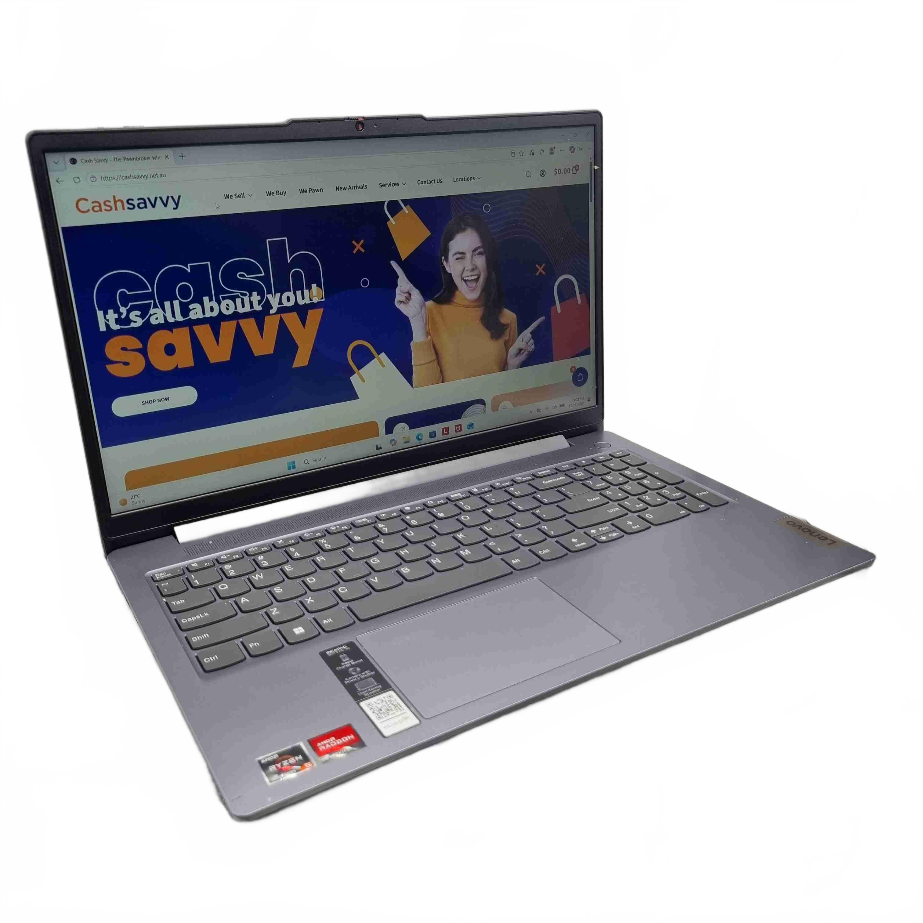 Lenovo Laptop Slim 3 15AMN8 512GB SSD Silver (WR 1435407)