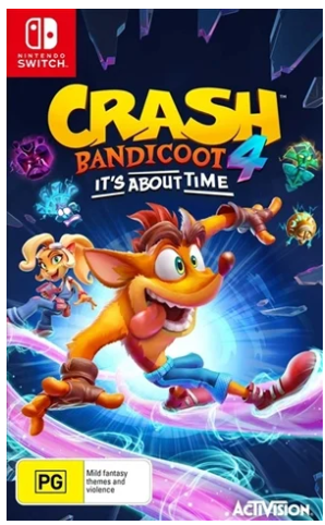 Crash Bandicoot 4 Nintendo Switch Game – Cartridge Only
