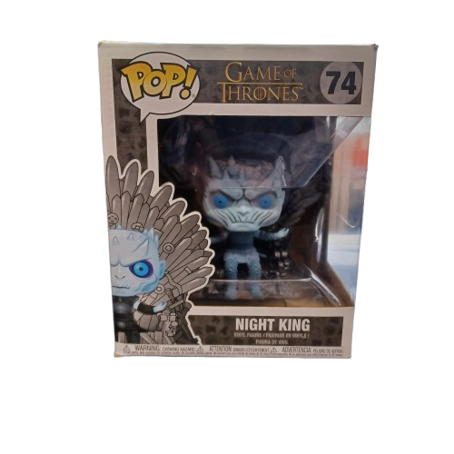 Funko POP! Deluxe Game of Thrones Night King Sitting on Throne #74 (LE)