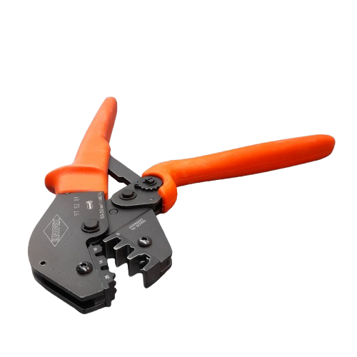 Knipex 97 Hand Ratcheting Crimp Tool for Bootlace Ferrule, 10 → 16 → 25mm² Wire (MR)