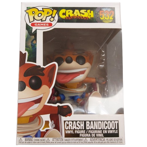 Funko Pop! Vinyl Crash Bandicoot #532, Very Good Condition With Box