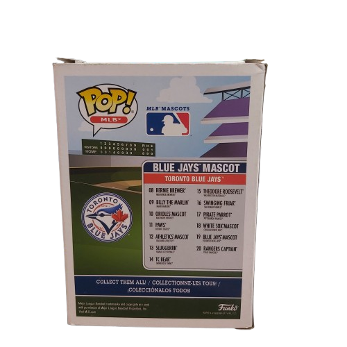 Blue Jays Mascot Funko Pop Toronto Blue Jays Number 19