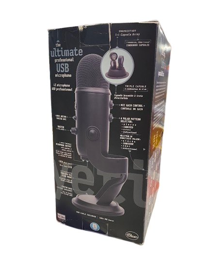 Yeti Black Out Microphone  (NG)