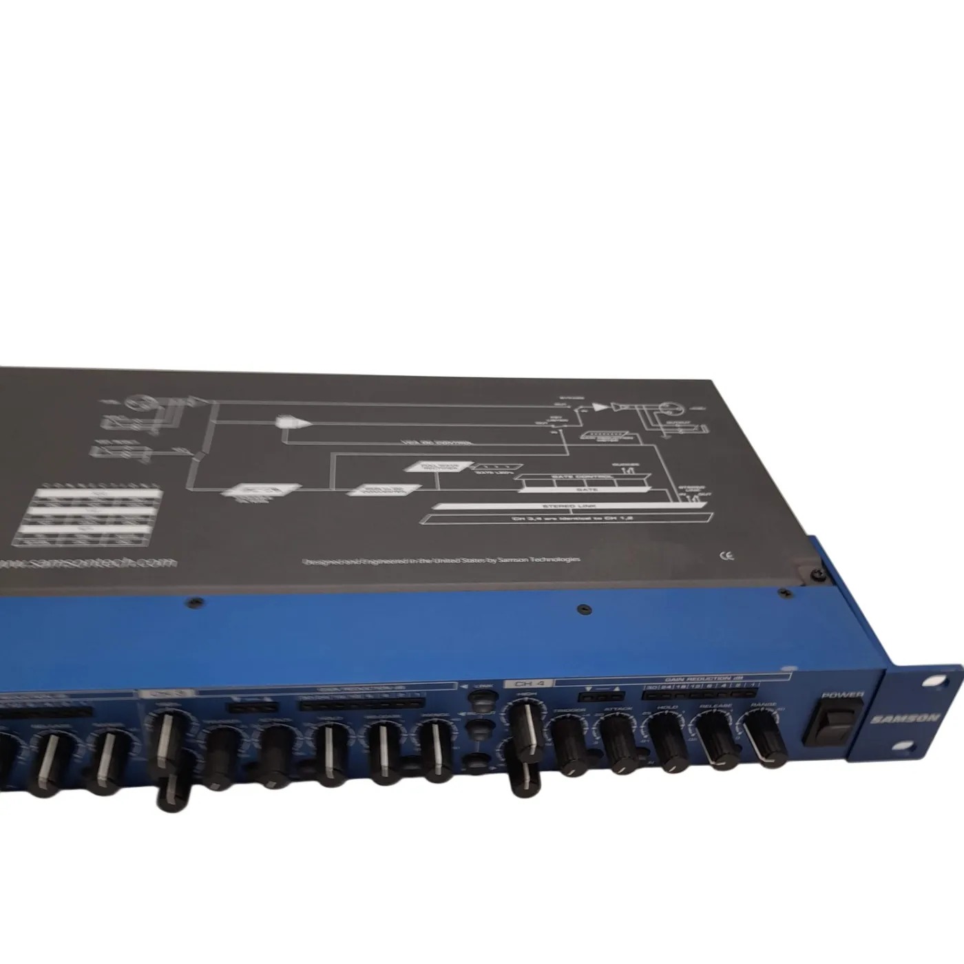 Samson S.Gate 4 Switch Panel Blue/Black (WL 1420935)