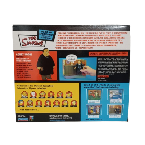 The Court Room Interactive Environment Diorama In Box (LE)