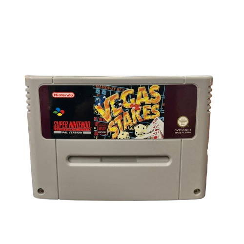 Vegas Stakes Super Nintendo Game (MK)