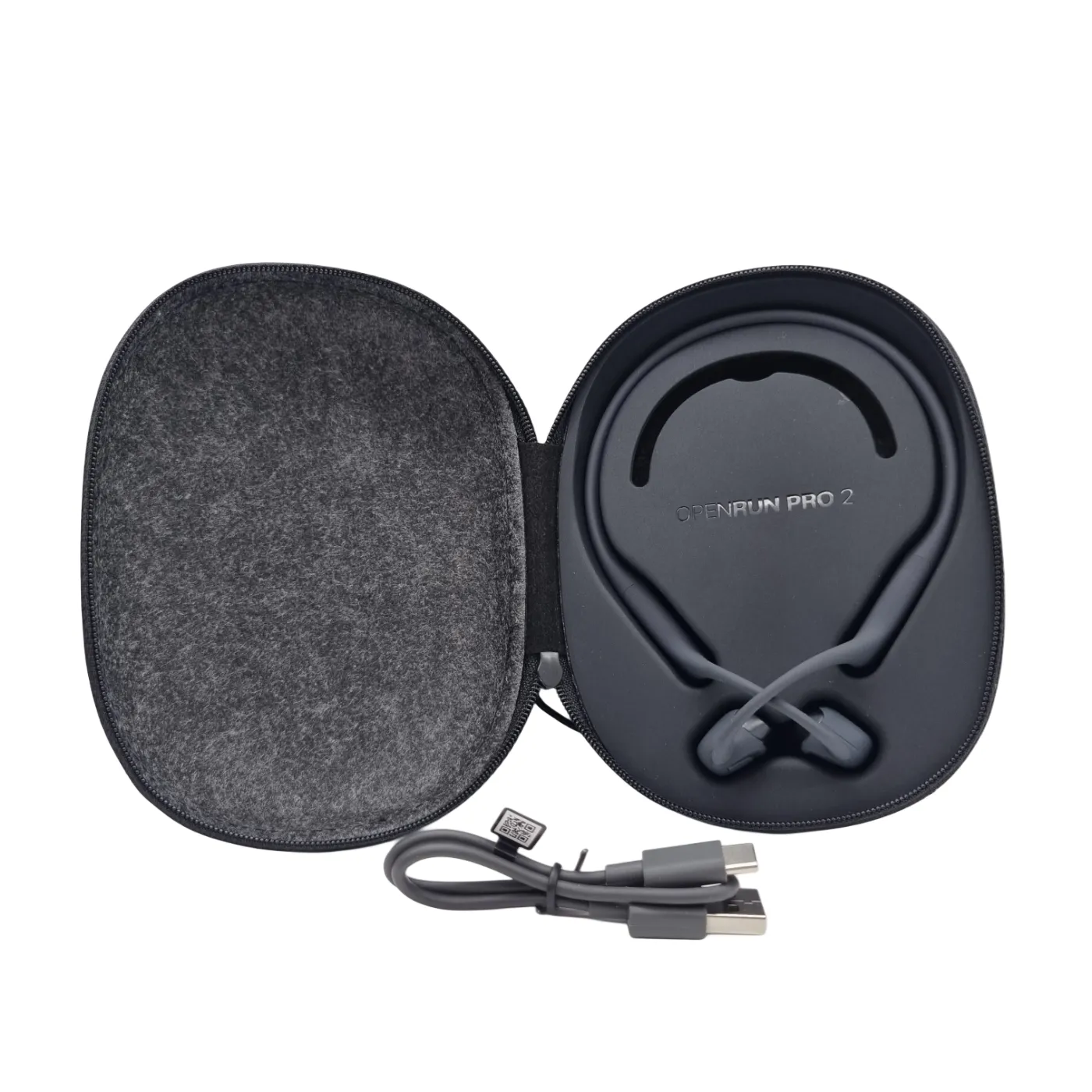 Shokz Earphones OpenRun Pro 2 In box + Carry case + Charger