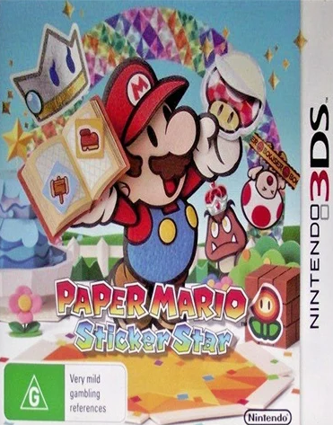Paper Mario: Sticker Star Nintendo 3DS Cartridge Only (MR)