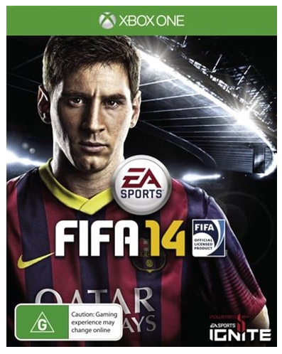 Fifa 14 Xbox One Game Good Condition No Manual (LE1355277)