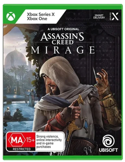 Xbox One/Series Assassin’s Creed Mirage, Excellent Condition With Case No Manual
