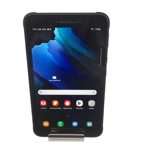 Samsung Galaxy Tab Active3 SM-T575 128GB WiFi and Cellular Tablet with Charger, Case and Box (LN)