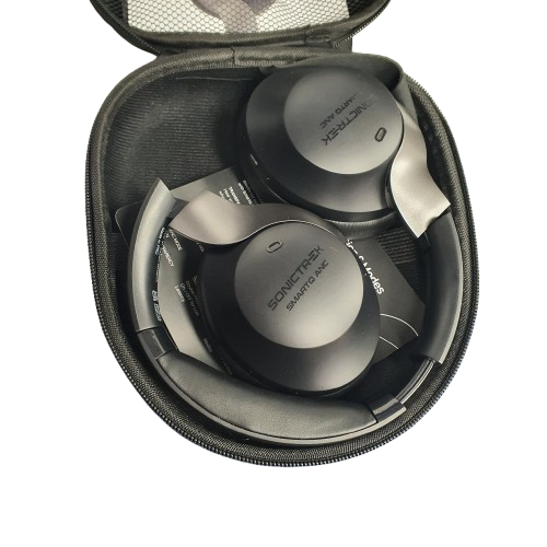 Sonictrek QuietMix II Active Noise Cancelling Headphones Black (MR)
