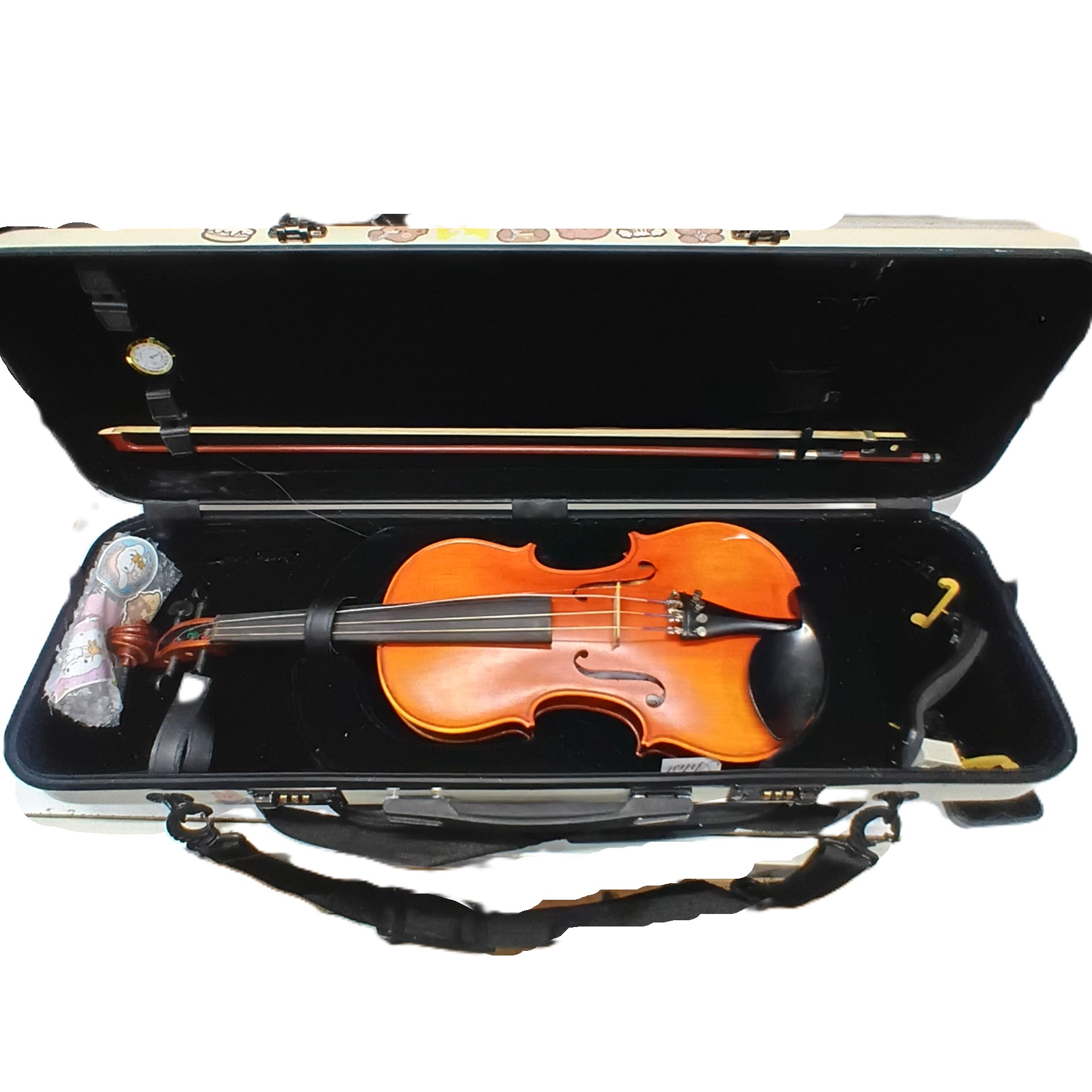 Generic J. Strasser & Co JSS4/4 Violin with Bow, Bag, and Attachments [WR 1414681]