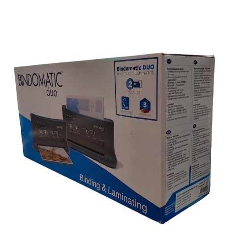 Binomatic Duo binder And Laminator Machine Like New In Box