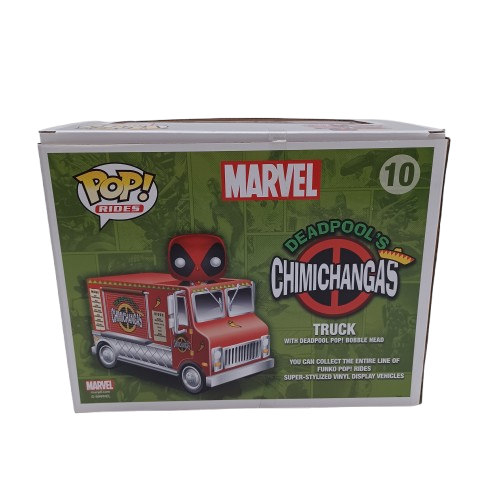 Funko Pop Rides Deadpool Chimichanga Truck 10 (LE)