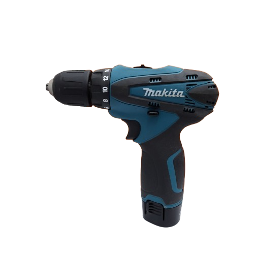 Makita Drill Driver DF330D Teal/Black (With Charger + Battery)