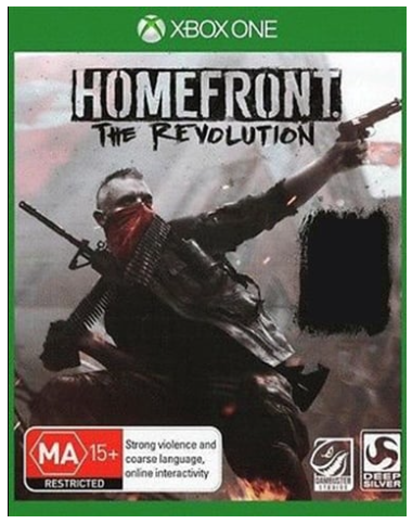Homefront The Revolution Xbox One Game Good Condition No Manual
