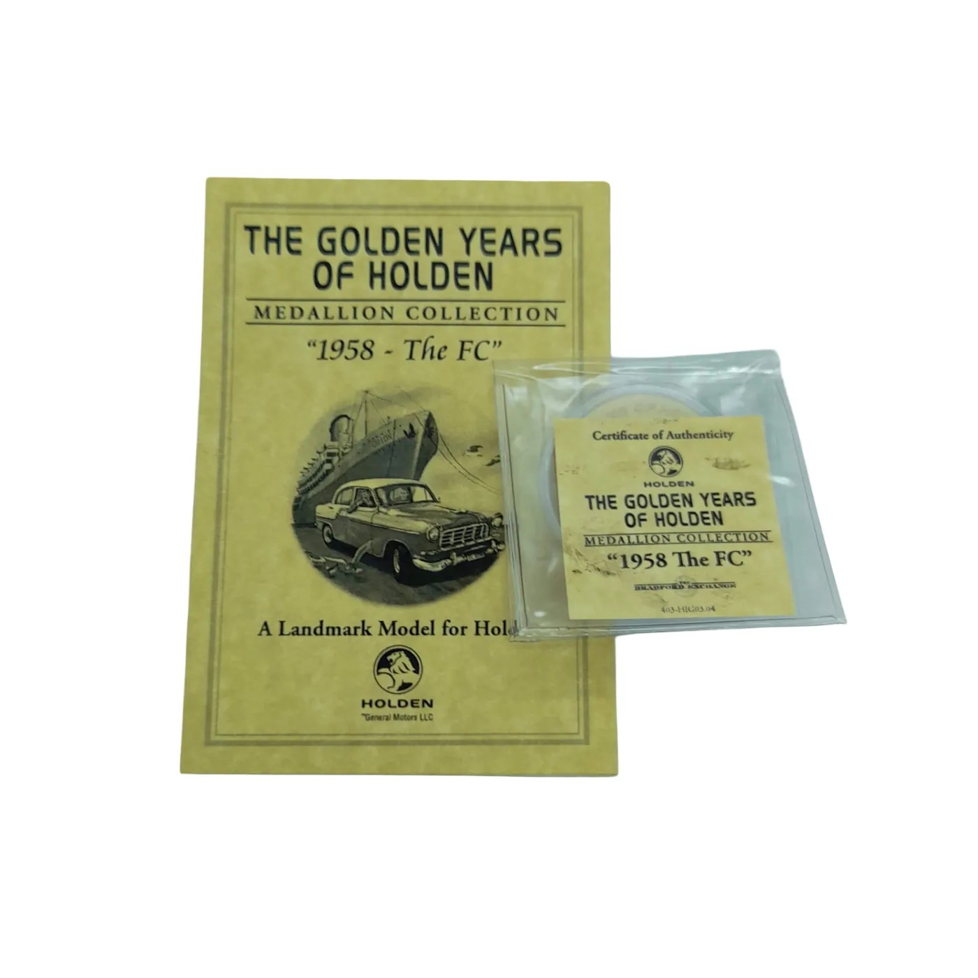 The Golden Years of Holden 1958 FC Gold Coin (WL 1409190)