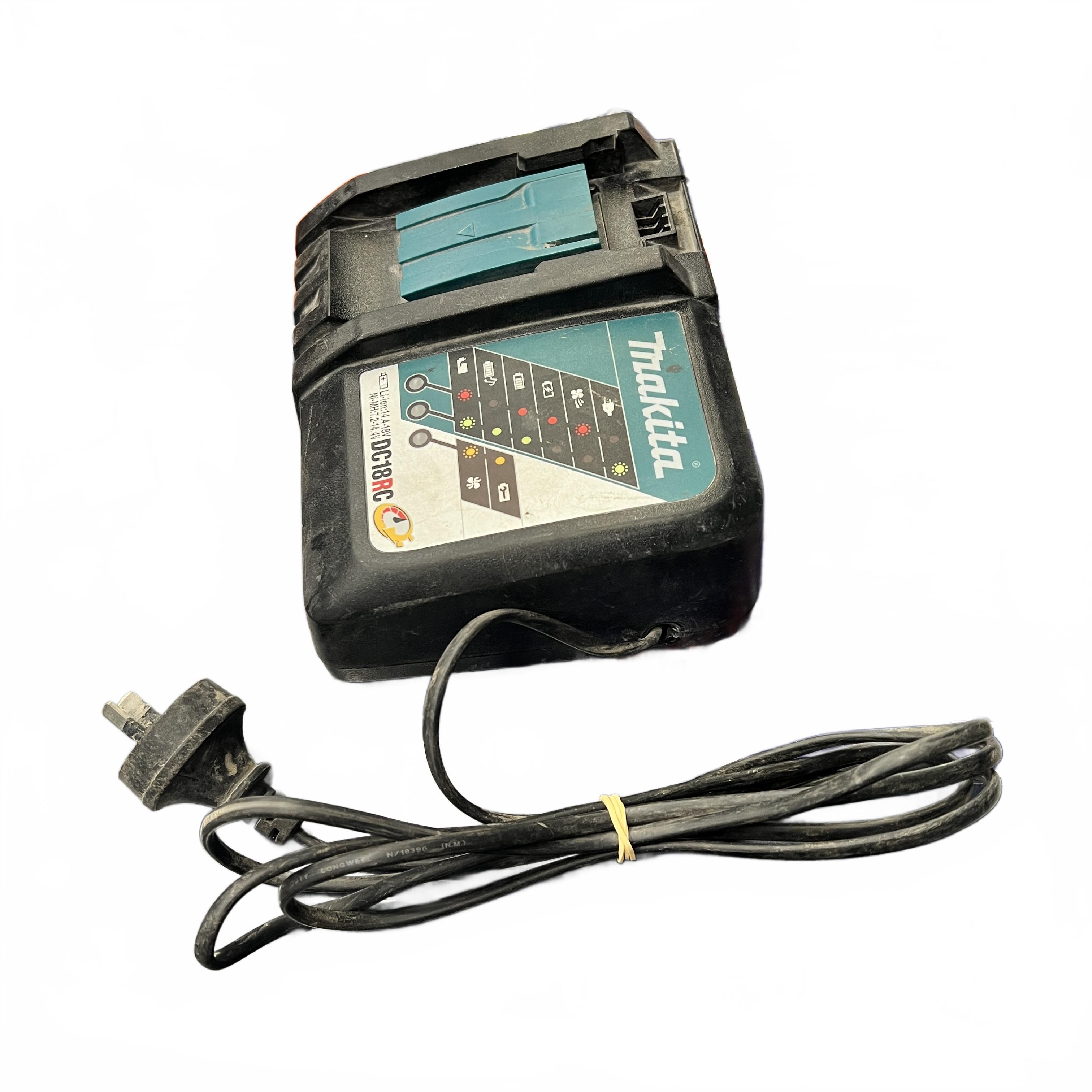 Makita DC18RC 18V LXT Lithium-Ion Fast Battery Charger (MK)