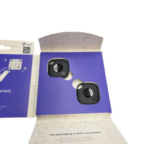 Tile Tracker T1801A Black 2 Pack (LN)