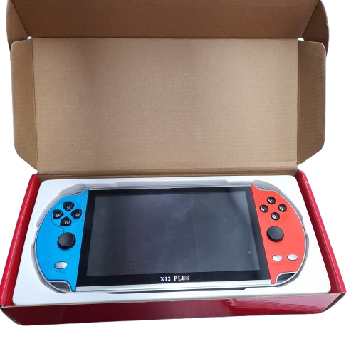 Unbranded X12 Plus Portable Console Red Blue  (LN)