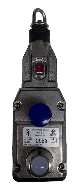 IDEM 826-4110 GLS-SS Rope Pull Switch Like New