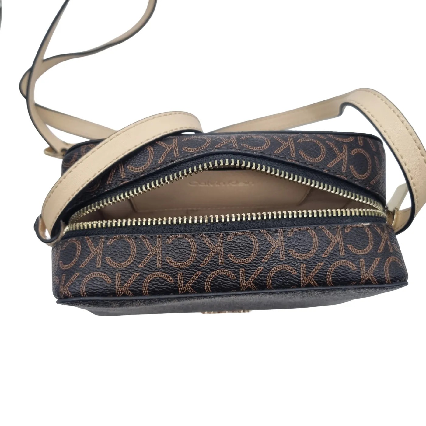 Calvin Klein Monogram Crossbody Bag (WR 1409183)
