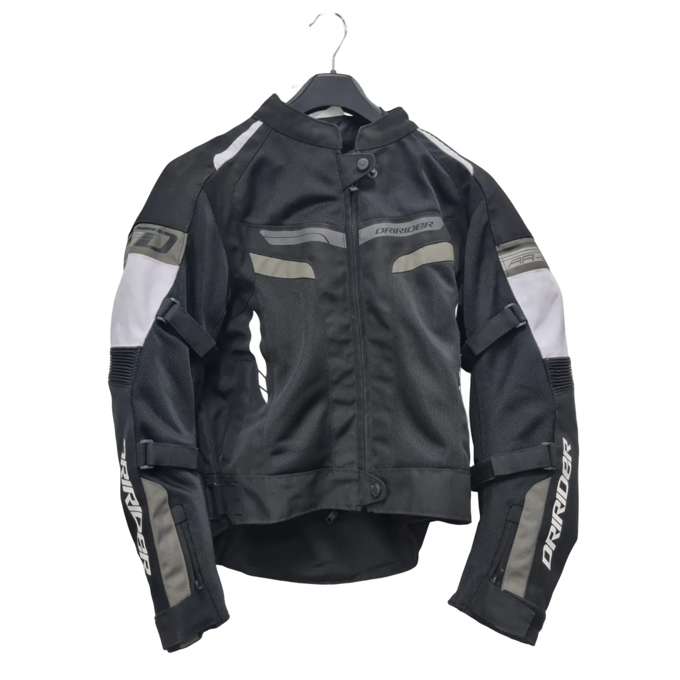 Dri-Rider AR-5 Women’s Motorbike Jacket Black/White (WR 1400099)