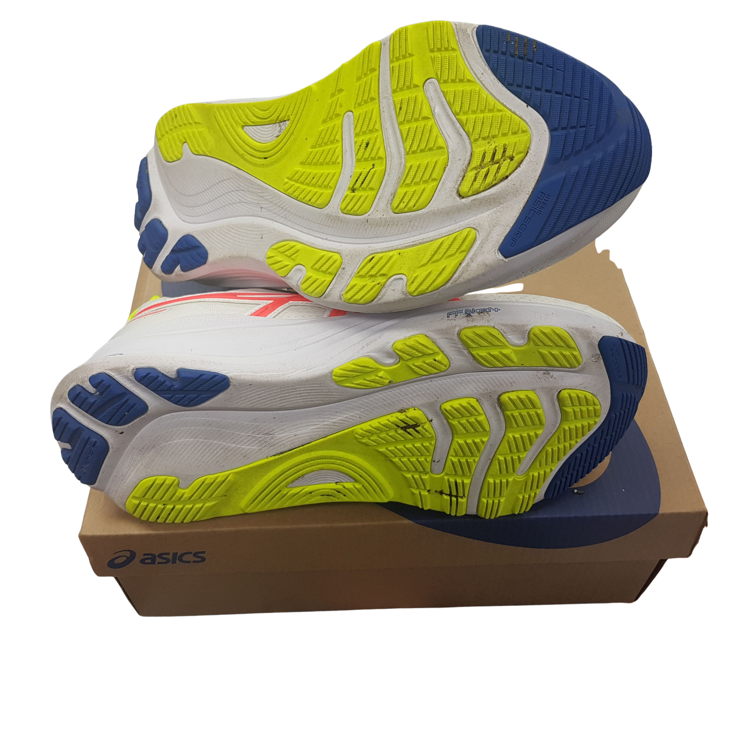 Asics FF Blast+ White Size 8 Shoes (Have Been Worn) (MR)
