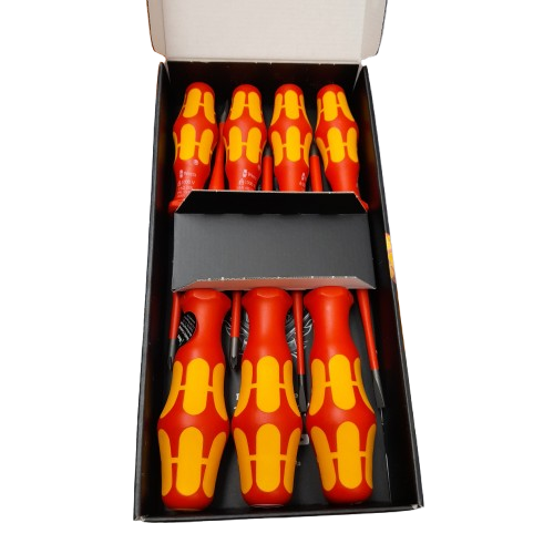 Wera 7-Piece VDE Insulated Screwdriver Set  (LN)